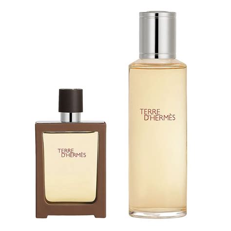 terre d hermes refill|terre d'hermes gift set.